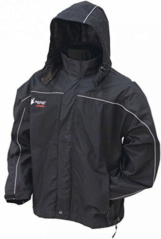 Frogg Toggs Highway Jacket (Black / Large)