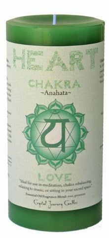 Chakra - Heart 3X6 Pillar, Anahata - Love