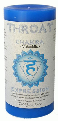 Chakra - Throat 3x6 Pillar, Vishuddha - Expression