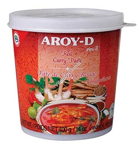 Aroy-D Red Curry Paste, 14oz