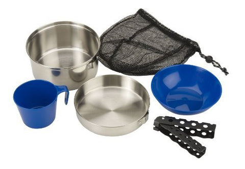 MESS KIT 1 PERSON STAINLESS STEEL