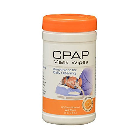 CPAP Comfort Aids, Contour CPAP Citrus Scented Mask Wipes