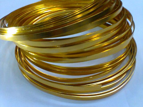 Flat Wire - Gold - 32.8' - each