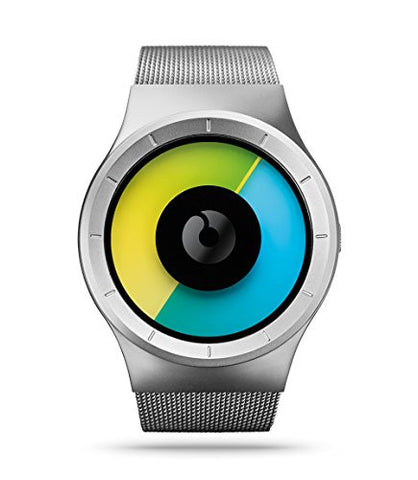 Celeste Colored Chrome Mesh Watch