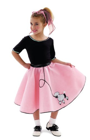 50's Poodle Skirt Set Top, Skirt & Scarf XS(4) (not in pricelist)