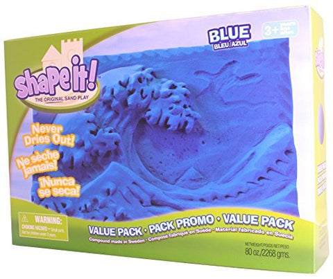 Shape It! Sand 5lb Box Blue