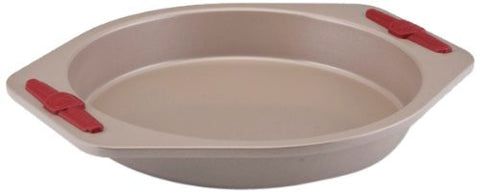 Paula Deen Signature Nonstick Bakeware with Red Grips 9-Inch Round Cake Pan
