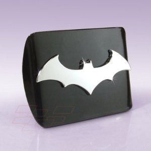 Batman (3D Bat) Black Hitch Cover