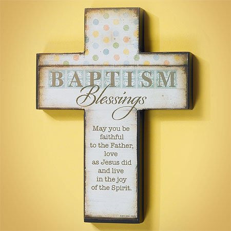 Baptism Blessings Cross