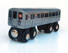 NYC Subway Line B-Train 6 Avenue Express, 5" length
