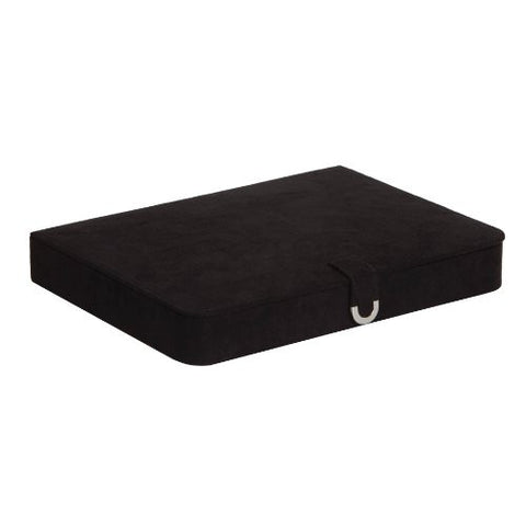 CAMERON -  Plush Fabric, Black, 12" x 9" x 1 3/4"
