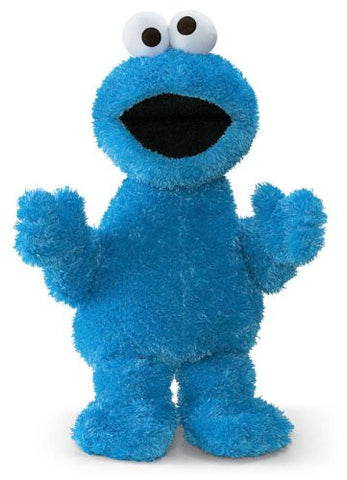 21" Sesame Street Soft and Silky Cookie Monster Doll
