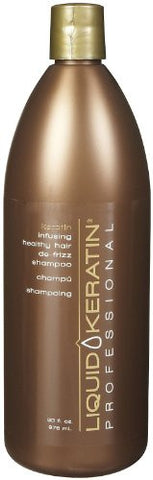 Professional Keratin Infusing Healthy Hair De-Frizz Shampoo, 33 oz