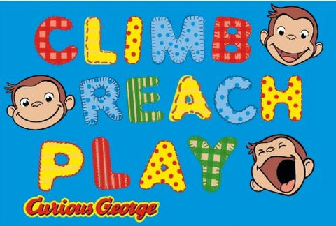George Climb, Reach,Play 19"x29"