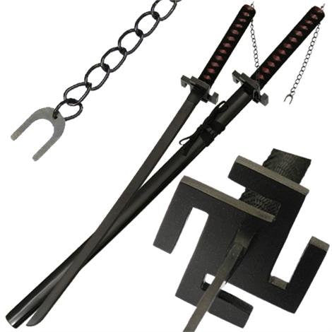 Ichigo Tensa Bankai Wooden Sword Cutting Moon