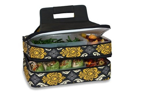 Entertainer Hot & Cold Food Carrier (Color: Provence Flair)