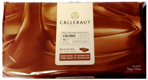 Callebaut Milk Chocolate (C823NV-132) - 11lb