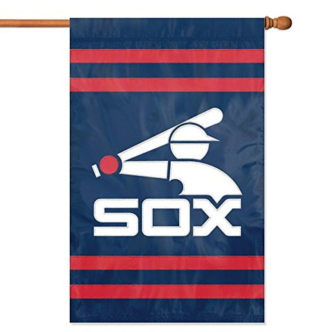 Chicago White Sox Applique Banner Flag (44" x 28")