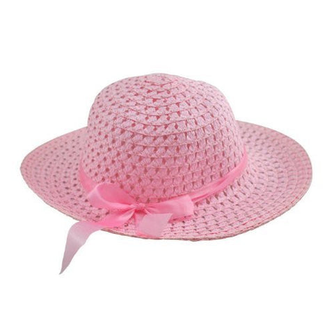 Tea Party Hat. Color: Pink. One size (fits 2-6 years)