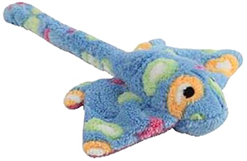 Zanies Sea Charmers Dog Toys - Blue, Stingray