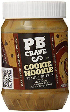PB Crave Peanut Butter, Cookie Nookie Premium, 16-Ounce