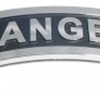 Army Chrome Auto Emblem (Ranger)