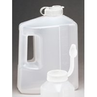 1 Gallon Refrigerator Bottle Natural - White Tops