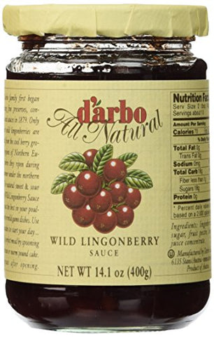 Darbo Lingonberries Preserve, 14oz