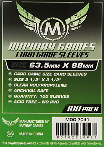 Card Game Sleeves - 63.5x88mm (100pack)