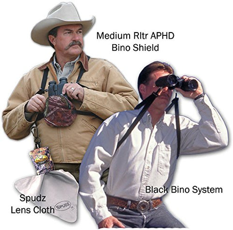 Bino Solution Kit (Camo Bino System, Med AP Shield, Tan Spudz)
