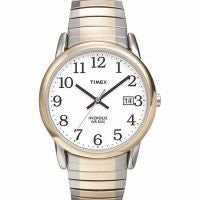 Men's Easy Reader Two Tone Expansion Band Watch