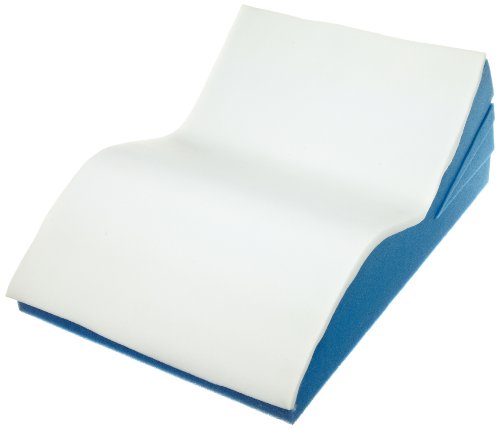 Adjustable Leg Support w/ White Polycotton Zippered Cover 9-1/2" x 17" x 24"