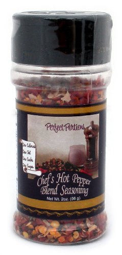 Chef's Hot Pepper Blend Seasoning (Sugar Free Spices, Gluten Free Spices, Diabetic Spices)