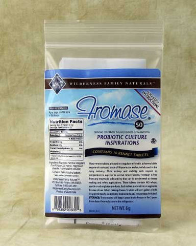 Fromase Rennet Tablets, 10 tablets per • package