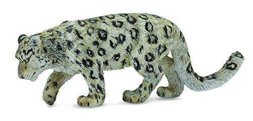 Snow Leopard Toy Figure, L