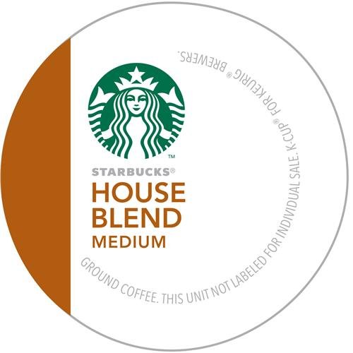 Starbucks, House Blend, medium roast, k-cup