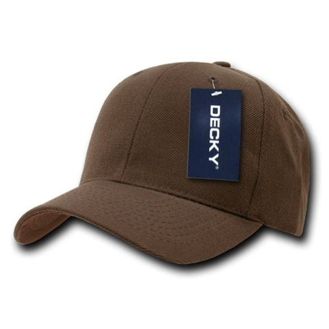 DECKY Deluxe Baseball Cap (Brown)