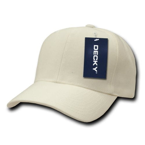 DECKY Deluxe Baseball Cap (Ivory)