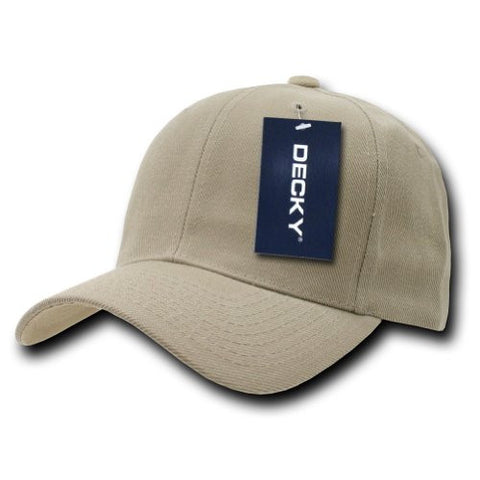 DECKY Deluxe Baseball Cap (Khaki)