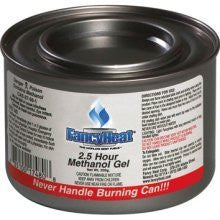 Fancy Heat Methanol Gel 2.5 Hour Chafing Fuel Can, Pack of 12