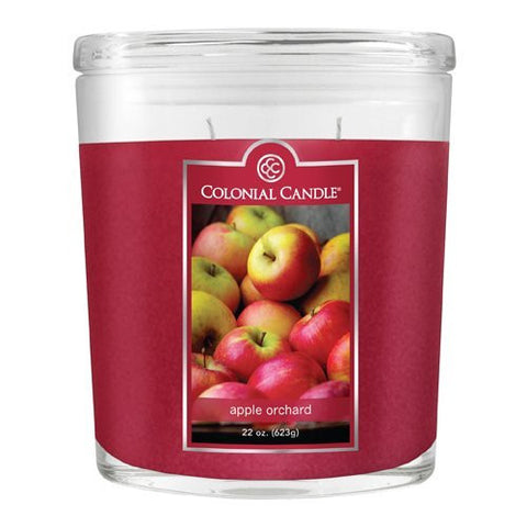 Apple Orchard 22 oz Scented Oval Candle, Pack of 2