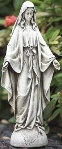 Joseph Studio 14" Our Lady Of Grace Garden Statue