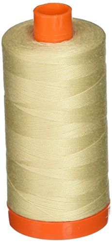 Aurifil- 50wt Cotton 1,422yd, Light Beige