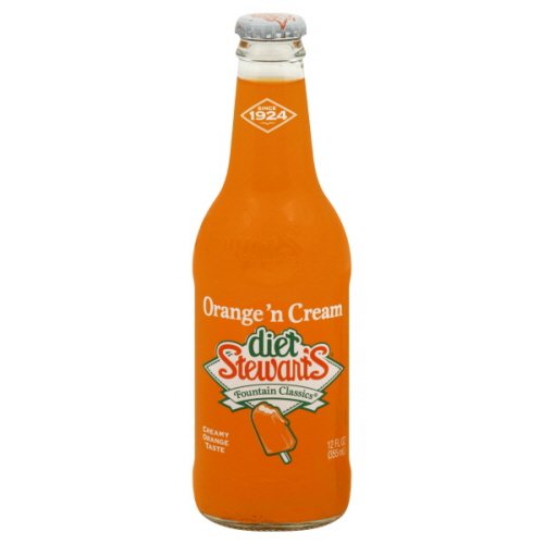Stewart's Soda Orange N Cream 24 Count 12 Oz