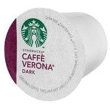 Starbucks, Caffe Verona, dark roast, k-cup