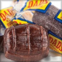 Washburn Dad's Wrapped Root Beer Barrels ~ 2 Lbs ~ Old Fashioned Flavor