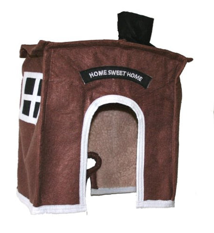 Avian Haven Hut, Extra Small, Brown