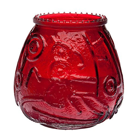 Candle Venetian Euro Red