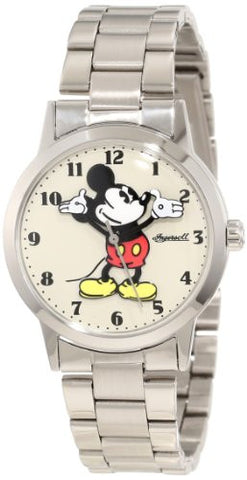 Ingersoll Watches All Day Mickey Watch, Bracelet-Cream Dial
