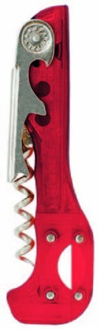 Boomerang Two-Step Corkscrew, Translucent Red
